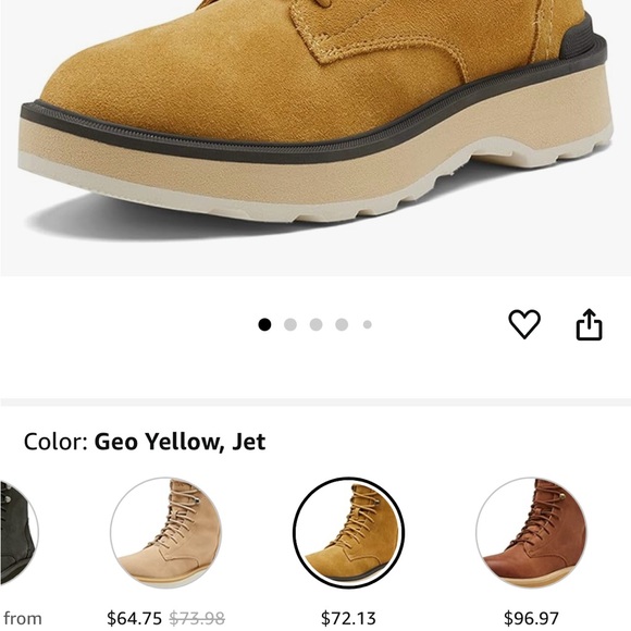 Sorel hi line lace boots size 8 - Picture 6 of 6